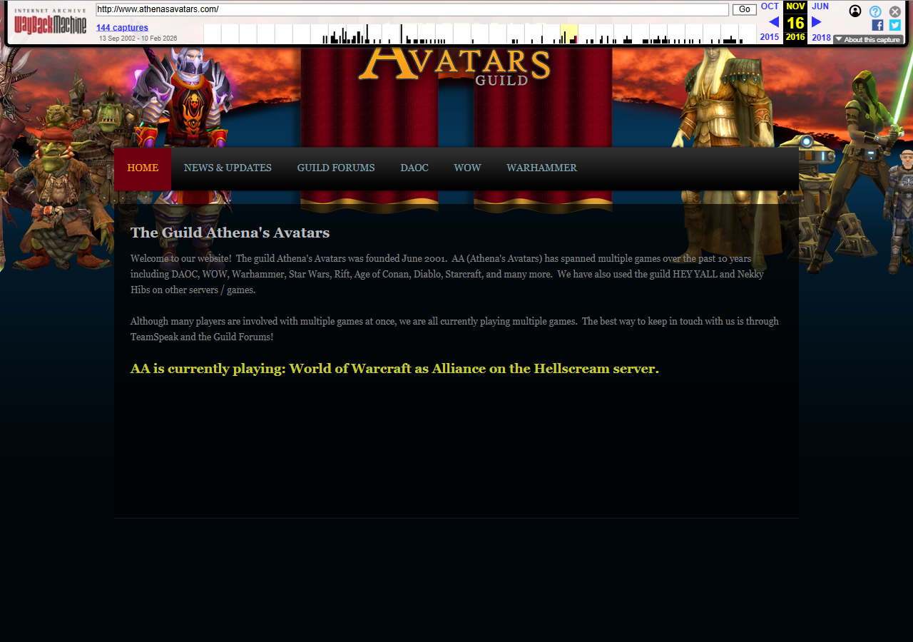 Athena's Avatars Weebly home