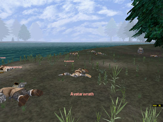 DAOC - Andred server troll invasion, Nov 2002