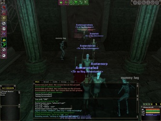 DAOC - Nekky elf Muire run guild event, 2003